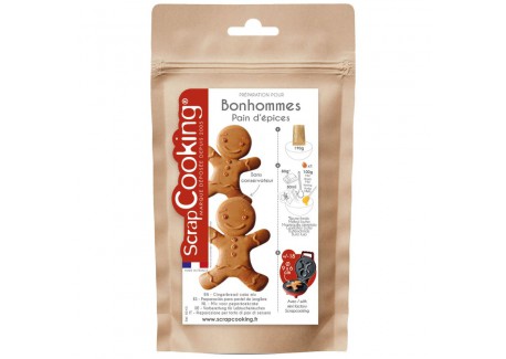 Bereiding voor Wafels "Gingerbreadman" Koekmannetje 450 g