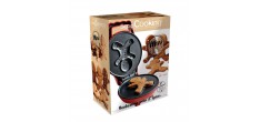 Miniwafelijzer "Gingerbreadman" Individueel kerstpeperkoekmannetje