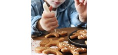 Mini Gaufrier "Gingerbreadman" Bonhomme Pain d'épices Noël Individuel