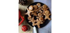 Mini Gaufrier "Gingerbreadman" Bonhomme Pain d'épices Noël Individuel