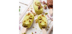 Pistachecoating/glazuur met Walnootchips in Rocher-stijl 250 g