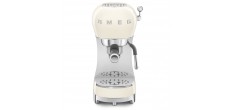 Machine à Café Expresso "Années 50" Compacte Blanc Crème ECF02CREU