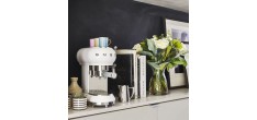 Espressomachine "50s" Compact Witte Creme ECF02CREU