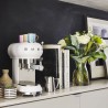 Zie dia Espressomachine "50s" Compact Witte Creme ECF02CREU