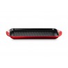 Voir la slide Grill en Fonte Rectangulaire XL 40 cm Rouge Cerise