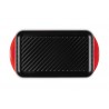 Voir la slide Grill en Fonte Rectangulaire XL 40 cm Rouge Cerise