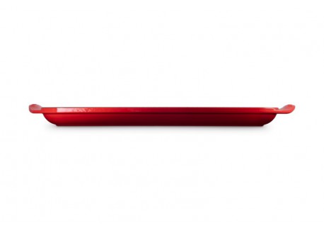 Grill en Fonte Rectangulaire XL 40 cm Rouge Cerise