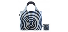 Opvouwbare Herbruikbare Tas Black Spirals 