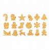 Voir la slide Seau de 18 Emporte Pièces à Biscuits de Noël