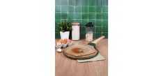 Incroyable Crêpière Anti-Adhésive 26 cm Vert Fougère