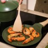 Zie dia Incroyable Pannenkoekenpan met Antiaanbaklaag 26 cm Groen Varen