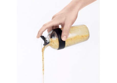 Shaker Mélangeur Vinaigrette 240 ml Noir