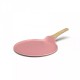 Incroyable Crêpière Anti-Adhésive  26 cm Rose Guimauve
