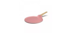 Incroyable Crêpière Anti-Adhésive  26 cm Rose Guimauve