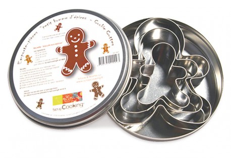 Cutters Gingerbread Man 3 dlg