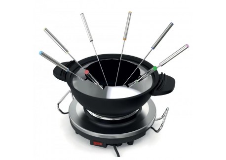 Appareil à Fondue Electrique 1,2 L 2-en-1 QFD340