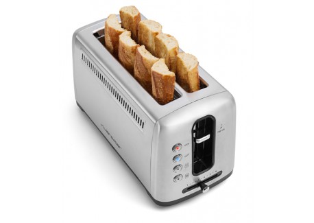 Broodrooster 2 Lange Sneetjes RVS GP540A