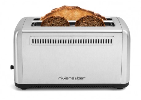Broodrooster 2 Lange Sneetjes RVS GP540A