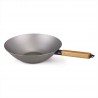 Zie dia Nomad  Koolstofstaal Wok 31 cm