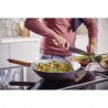 Zie dia Nomad  Koolstofstaal Wok 31 cm