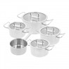 Voir la slide Diverto 3 Batterie de Cuisine Casseroles Inox 5 pcs 