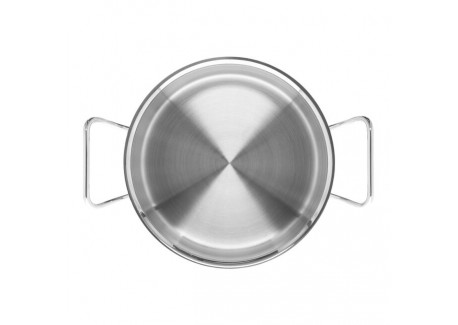 Diverto 3 Batterie de Cuisine Casseroles Inox 5 pcs 