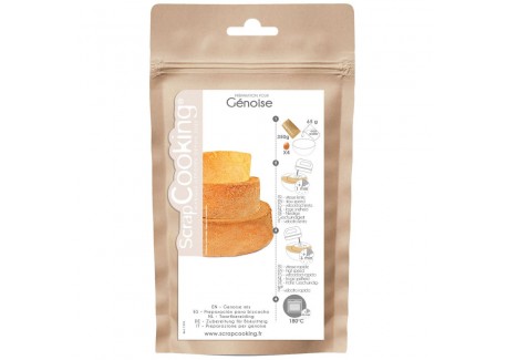 Voorbereiding Génoise 350g
