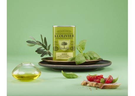 Huile d'Olive Basilic 250 ml