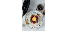 RVS vleesmes voor staafmixer