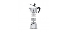 Moka Express Joints + Filter voor 6 kops Italiaanse koffiezetter