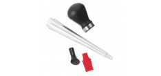 Poire à Sauce/Jus 3-en-1 Embouts Pomme de Douche et Pinceau Silicone 3