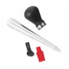Voir la slide Poire à Sauce/Jus 3-en-1 Embouts Pomme de Douche et Pinceau Silicone 3