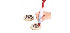 Stylo Pâtissier pour Décoration Chocolat Trait Fin ou Epais Silicone 1