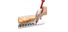 Stylo Pâtissier pour Décoration Chocolat Trait Fin ou Epais Silicone 1