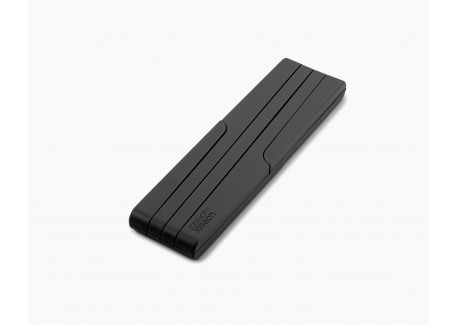 Stretch Coaster Sous Plat Pliable et Extensible Noir