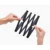 Voir la slide Stretch Coaster Sous Plat Pliable et Extensible Noir