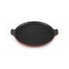 Zie dia Bistro Ronde XL-Grillplaat 32 cm Kersenrood