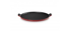 Bistro Ronde XL-Grillplaat 32 cm Kersenrood