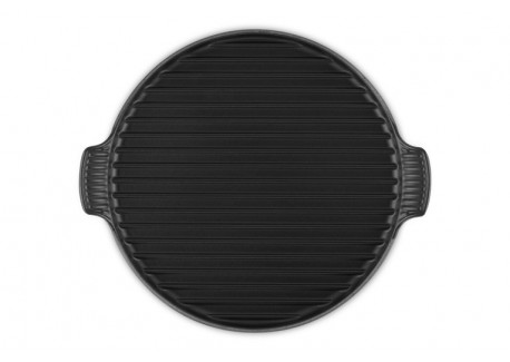Bistro Grill en Fonte Rond XL 32 cm Rouge Cerise 