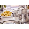 Voir la slide Cicla 3 Batterie de Cuisine Casseroles Inox Recyclé 4 pcs