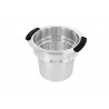 Zie dia Specialties 5 Pastamand van RVS 20 cm met afneembare handgrepen