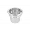 Zie dia Specialties 5 Pastamand van RVS 20 cm met afneembare handgrepen