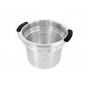 Zie dia Specialties 5 Pastamand van RVS 24 cm met afneembare handgrepen