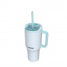 Voir la slide Rio Gourde Isotherme avec Paille Rétractable 950 ml Bleu Clair Frosty