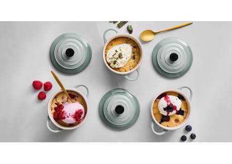 Rond Mini Stoofpotje 25 cl Deep Teal Blauw (10 cm)