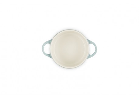 Mini Cocotte Céramique Ronde 25 cl  Bleu Sea Salt (10 cm)