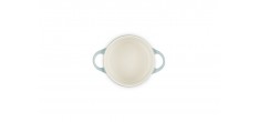 Mini Cocotte Céramique Ronde 25 cl  Bleu Sea Salt (10 cm)