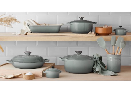 Mini Cocotte Céramique Ronde 25 cl  Bleu Sea Salt (10 cm)
