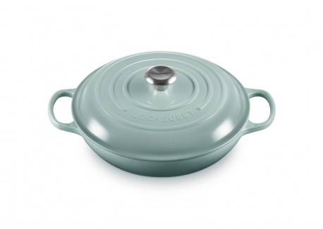 Cocotte Campagnard Fonte 3,5 L Bleu Sea Salt (30 cm)