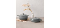 Cocotte Campagnard Fonte 3,5 L Bleu Sea Salt (30 cm)